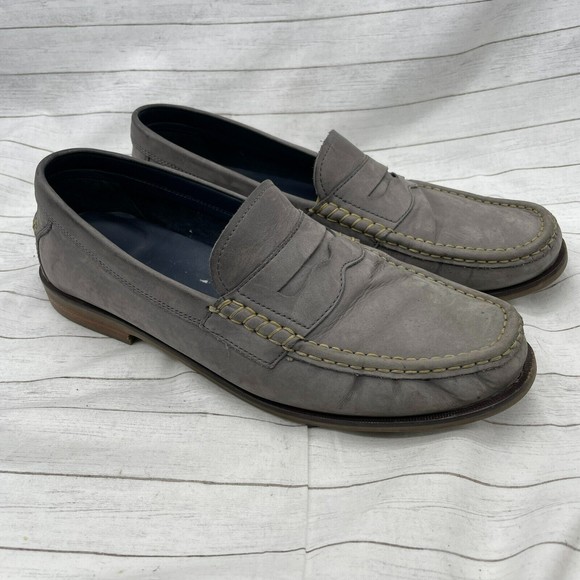 Cole Hann Grand OS Pinch Maine Classic Gray Penny Loafers Men Size 11M C27598 main image 10